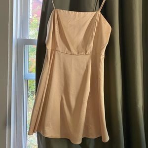 Urban Outfitters (Kimchi Blue) silk skater dress